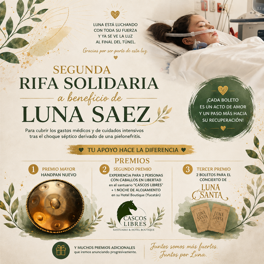 Segunda Rifa con Causa por la Salud de Luna 🤍